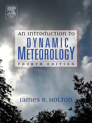 cover image of An Introduction to Dynamic Meteorology